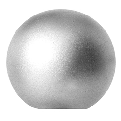 Kugelknopf DIN 319 Form C   Edelstahl matt   Durchmesser 32mm    Gewinde M8, Produktphoto