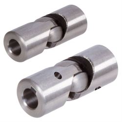 Kugelgelenk RW   beidseitig Bohrung 35H7 mit Nut DIN 6885-1   Außendurchmesser 60mm   Stahl, Produktphoto
