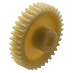 Stirnzahnräder aus Polyketon Modul 1, Produktphoto